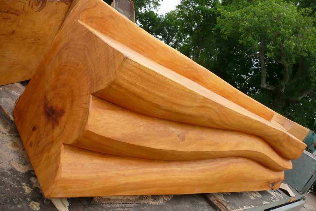 bespoke hand carved wooden bench wildchild designs