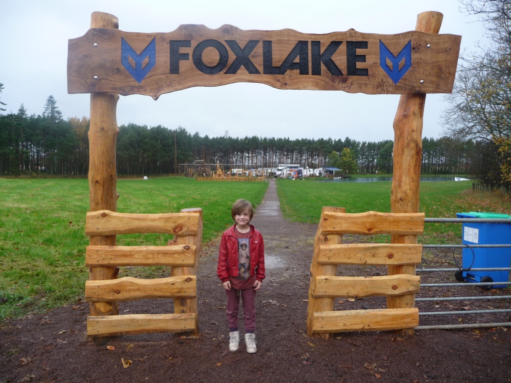 Foxlake entrance gate by Wildchild Designs