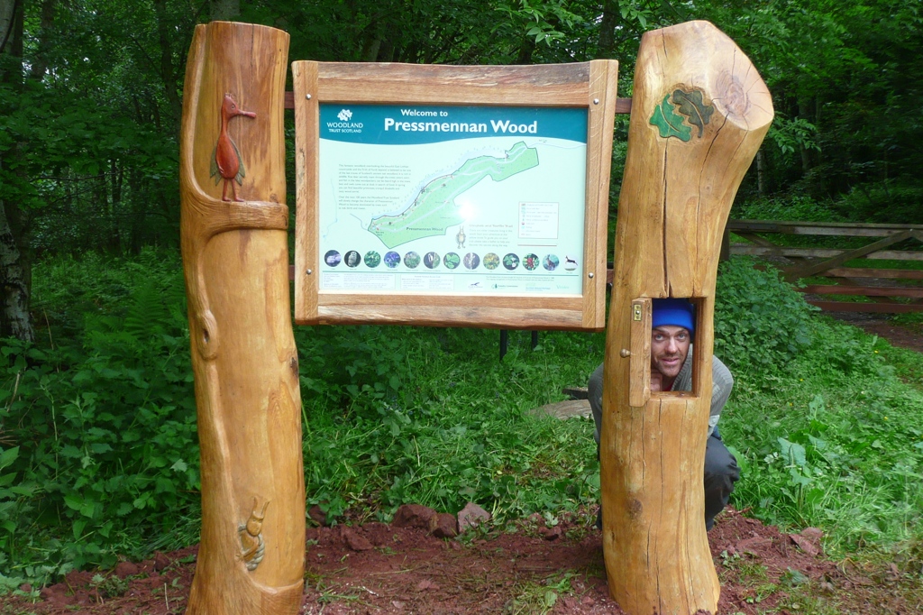 pressmennan wood signage map wildchild designs