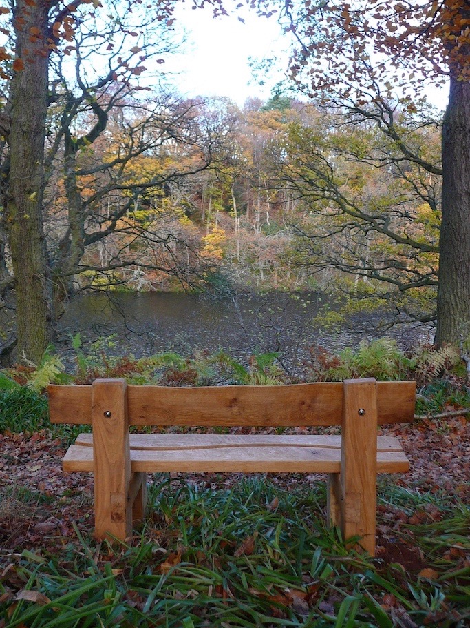 woodland trail custom seating bench wildchild designs